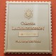 0,42 Onzas LINGOTE DE PLATA PURA y BAÑO DE ORO x ESPAÑA forma de sello 38 PESETAS - INFANTA ELENA