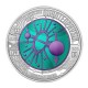 . @1ENVÍO HOY@ AUSTRIA 25 EUROS 2026 QUANTUM PHYSICS MONEDA DE PLATA y NIOBIO ESTUCHE Niob silver
