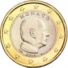 MONACO 1 EURO 2014 REY ALBERTO II MONEDA NO CONMEMORATIVA BIMETALICA SC @ESCASA@