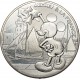 FRANCIA 10 EUROS 2018 MICKEY & LA FRANCE BARCO VELERO MONEDA DE PLATA SC + DEFECTOS
