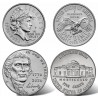 @0ENVÍO HOY@ ESTADOS UNIDOS 5 CENTAVOS + 10 CENTAVOS 2026 Letra P JEFFERSON y LIBERTY 1776 ANNIVERSARY 2 MONEDAS DE NICKEL SC