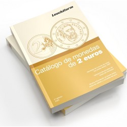 . @0ENVÍO HOY@ CATALOGO de MONEDAS CONMEMORATIVAS de 2 EUROS 1999 a 2026 en ESPAÑOL fotos a COLOR Especializado LEUCHTTURN