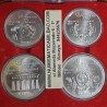 . @4,32 ONZAS PLATA PURA - SILVER SET@ CANADA 5 DOLARES 1974 + 10 DOLARES 1974 OLIMPIADA DE MONTREAL 1976 SC 4 MONEDAS