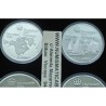 . 4,32 ONZAS PLATA PURA x CANADA 5 DOLARES 1973 + 10 DOLARES 1973 OLIMPIADA DE MONTREAL 1976 PROOF **4 MONEDAS NO ESTUCHE**