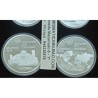 . 4,32 ONZAS PLATA PURA x CANADA 5 DOLARES 1973 + 10 DOLARES 1973 OLIMPIADA DE MONTREAL 1976 PROOF **4 MONEDAS NO ESTUCHE**
