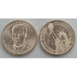 . 1 DOLAR 2015 D ESTADOS UNIDOS PRESIDENTE 35 KENNEDY $1 USA