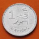 MOZAMBIQUE 1 METICAL 1986 DAMA SENTADA KM.99A MONEDA DE ALUMINIO SC- Mocambique