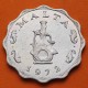 MALTA 5 MILS 1972 CORAL MARINO y VALOR KM.7 MONEDA DE ALUMINIO @LOBULADA@ SC-