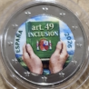 . @014/MAYO Envío@ COLOR Nº 1 - ESPAÑA 2 EUROS 2026 INCLUSIÓN - ARTÍCULO 49 cápsula MONEDA CONMEMORATIVA