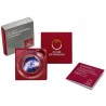 . @014/MAYO Envío - 3ª MONEDA@ AUSTRIA 20 EUROS 2026 NEBULOSA OJO DE GATO Bellezas del Universo PLATA PROOF ESTUCHE Österreich
