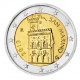 SAN MARINO 2 EUROS 2013 CASA DEL GOBIERNO @Diseño TIPO 1@ SC MONEDA TIPO NORMAL NO CONMEMORATIVA @ESCASA@
