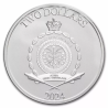 . 1 acoin NIUE 2 DOLARES 2024 THESEUS Mitología Griega @Tirada 7.500 uds.@ 3ª MONEDA DE PLATA ONZA OZ Teseo