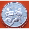 CHINA 10 YUAN 1994 BOXEADORES CENTENARIO DE LAS OLIMPIADAS KM.528 MONEDA DE PLATA PROOF Boxing