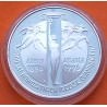 @RARA@ POLONIA 10 ZLOTY 1995 ESTATUAS - OLIMPIADA DE ATLANTA 1996 1896 KM.101 MONEDA DE PLATA PROOF 32 mm