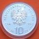 @RARA@ POLONIA 10 ZLOTY 1995 ESTATUAS - OLIMPIADA DE ATLANTA 1996 1896 KM.101 MONEDA DE PLATA PROOF 32 mm