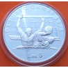 MALTA 5 LIBRAS 1996 OLIMPIADA ATLANTA 1996 JUGADORES DE WATERPOLO MONEDA DE PLATA MALTA silver coin