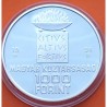 HUNGRIA 1000 FORINT 1994 BP NATACIÓN OLIMPIADA DE ATLANTA 1996 KM.712 MONEDA DE PLATA PROOF Hungary silver SWIMMING