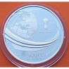 @RARA@ HUNGRIA 5000 FORINT 2018 MUNDIAL DE FUTBOL en RUSIA KM.949 MONEDA DE PLATA PROOF Hungary silver FIFA