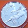 @ESCASA@ HUNGRIA 5000 FORINT 2018 MUNDIAL DE FUTBOL en RUSIA KM.949 MONEDA PLATA PROOF Hungary silver 30mm 12grs
