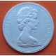 CANADA 1 DOLAR 1965 INDIOS EN CANOA KM.64.1 MONEDA DE PLATA EBC + RAYITAS $1 Dollar silver 0,60 ONZAS