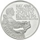 0,74 ONZAS x HOLANDA 25 ECU 1990 GROOTE KM.X.85.2 MONEDA DE PLATA PROOF The Netherlands 25 Ecus