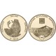 FINLANDIA 5 ECU 1994 TRINEO CON ALCE y PUENTE KM.X.18 MONEDA DE NICKEL SC Finnland 3.500 uds