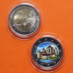. @ENVÍO HOY@ COLOR Nº 1 - ESPAÑA 2 EUROS 2026 MONASTERIO DE POBLET - UNESCO cápsula MONEDA CONMEMORATIVA