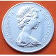 SANTA HELENA 25 PENIQUES 1973 BARCO III TERCENTENARY 1673 QUEEN ELIZABETH II KM.5 A MONEDA DE PLATA PROOF @IMPERFECCIONES@