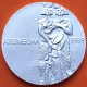 FINLANDIA 100 MARKKAA 1989 ARTES VISUALES - MUJERES en ATENEUM KM.75 MONEDA DE PLATA SC Finnland
