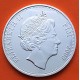 @COLORES@ FIJI 1 DOLAR 2009 PEZ ANGEL DE LLAMA e ISABEL II Tropical Fish KM.149 MONEDA DE NICKEL + BAÑO DE PLATA SC