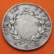 ESPAÑA Rey FERNANDO VII 10 REALES 1821 SR Ceca de MADRID RESELLADO MONEDA DE PLATA @ESCASA@ Spain Ferdinand VIIr/1