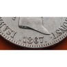 @ESCASA@ ESPAÑA Reina ISABEL II 1 ESCUDO 1867 Ceca de MADRID KM.626.1 MONEDA DE PLATA Spain silver coin R/2