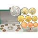 . @RARO@ VATICANO ESTUCHE EUROS PROOF 2013 PAPA BENEDICTO XVI 1/50 Céntimos 1€ + 2 EUROS 2013 + 20 EUROS 2013 PLATA SET