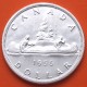 CANADA 1 DOLAR 1956 REINA ISABEL II INDIOS EN CANOA KM.54 MONEDA DE PLATA EBC Silver $1 Dollar VOYAGEUR QUEEN ELIZABETH II