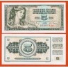 YUGOSLAVIA 5 DINARA 1968 NIÑA CON HOZ EN MANO Régimen Comunista Pick 81B BILLETE SC UNC BANKNOTE
