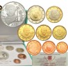 . @RARO@ VATICANO ESTUCHE EUROS PROOF 2013 PAPA BENEDICTO XVI 1/50 Céntimos 1€ + 2 EUROS 2013 + 20 EUROS 2013 PLATA SET