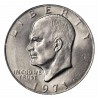 @VER FOTO@ ESTADOS UNIDOS 1 DOLAR 1971 P EISENHOWER y AGUILA EN LA LUNA KM.203 MONEDA DE NICKEL EBC/SC USA $1 Dollar