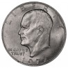 @VER FOTO@ ESTADOS UNIDOS 1 DOLAR 1972 P EISENHOWER y AGUILA EN LA LUNA KM.203 MONEDA DE NICKEL EBC/SC USA $1 Dollar