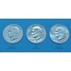 @VER FOTO@ ESTADOS UNIDOS 1 DOLAR 1974 D EISENHOWER y AGUILA EN LA LUNA KM.203 MONEDA DE NICKEL EBC/SC USA $1 Dollar