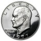 ESTADOS UNIDOS 1 DOLAR 1977 S EISENHOWER y AGUILA SOBRE LA LUNA KM.203 MONEDA DE NICKEL @PROOF@ USA $1 Dollar