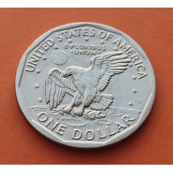 ESTADOS UNIDOS 1 DOLAR 1980 P SUSAN B. ANTHONY AGUILA SOBRE LA LUNA KM.207 MONEDA DE NICKEL SC- USA 1 Dollar