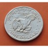 ESTADOS UNIDOS 1 DOLAR 1980 P SUSAN B. ANTHONY AGUILA SOBRE LA LUNA KM.207 MONEDA DE NICKEL SC- USA 1 Dollar