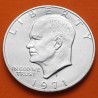 ESTADOS UNIDOS 1 DOLAR 1971 S PRESIDENTE EISENHOWER KM.203A MONEDA DE PLATA SC USA Silver Dollar UNC
