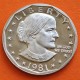 @MUY RARA - TYPE II - CLEAR S@ ESTADOS UNIDOS 1 DOLAR 1981 S SUSAN B. ANTHONY KM.207 MONEDA DE NICKEL PROOF USA 1 Dollar