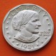 @MUY RARA - TYPE II - CLEAR S@ ESTADOS UNIDOS 1 DOLAR 1981 S SUSAN B. ANTHONY KM.207 MONEDA DE NICKEL PROOF USA 1 Dollar