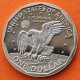 @MUY RARA - TYPE II - CLEAR S@ ESTADOS UNIDOS 1 DOLAR 1981 S SUSAN B. ANTHONY KM.207 MONEDA DE NICKEL PROOF USA 1 Dollar