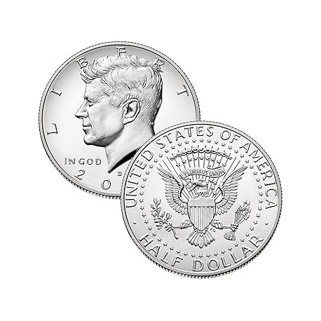 ESTADOS UNIDOS 1/2 DOLAR 2000 D JOHN FITZGERALD KENNEDY KM.202.B MONEDA DE NICKEL SC- USA Half Dollar