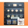 . @010/JUNIO Envío@ HOJA PARDO + ESPAÑA MONEDAS EURO 2026 + 2 EUROS 2026 POBLET e INCLUSIÓN + 60 EUROS 2026 LEONOR PLATA
