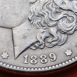 ESTADOS UNIDOS 1 DOLAR 1889 MORGAN KM.110 MONEDA DE PLATA EBC- USA Silver $1 Dollar silver coin R/1