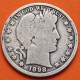ESTADOS UNIDOS 1/2 DOLAR 1898 BARBER y AGUILA KM.116 MONEDA DE PLATA @ESCASA@ USA silver Half Dollar